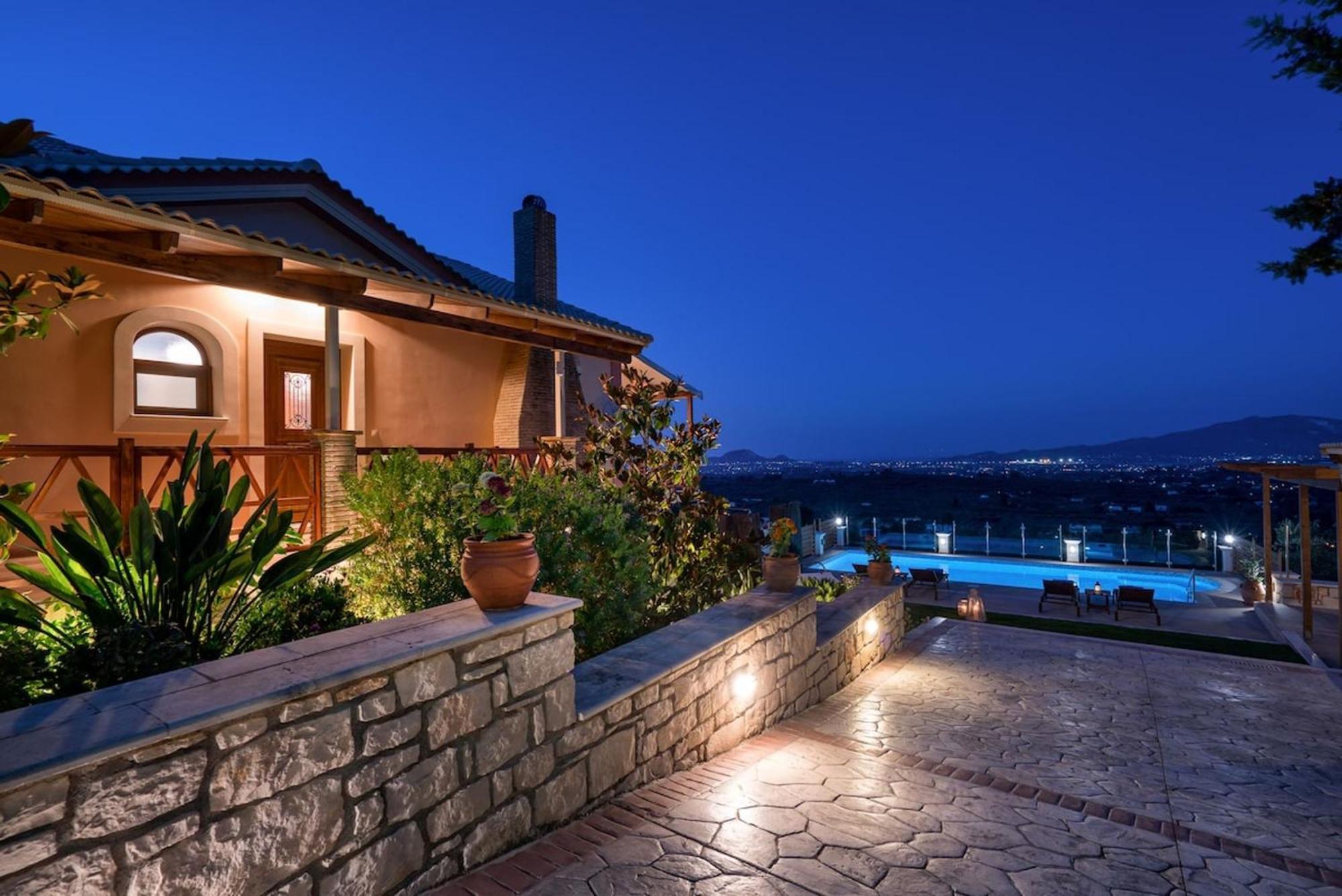 Villa Clairy Mouzákion Exterior foto